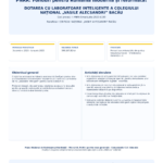 Finalizare „DOTAREA CU LABORATOARE INTELIGENTE A COLEGIULUI NAȚIONAL ”VASILE ALECSANDRI” BACĂU”, cod proiect F-PNRR-SmartLabs-2023-1330,