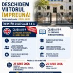 Admitere clasa a V-a 2026 – 2027